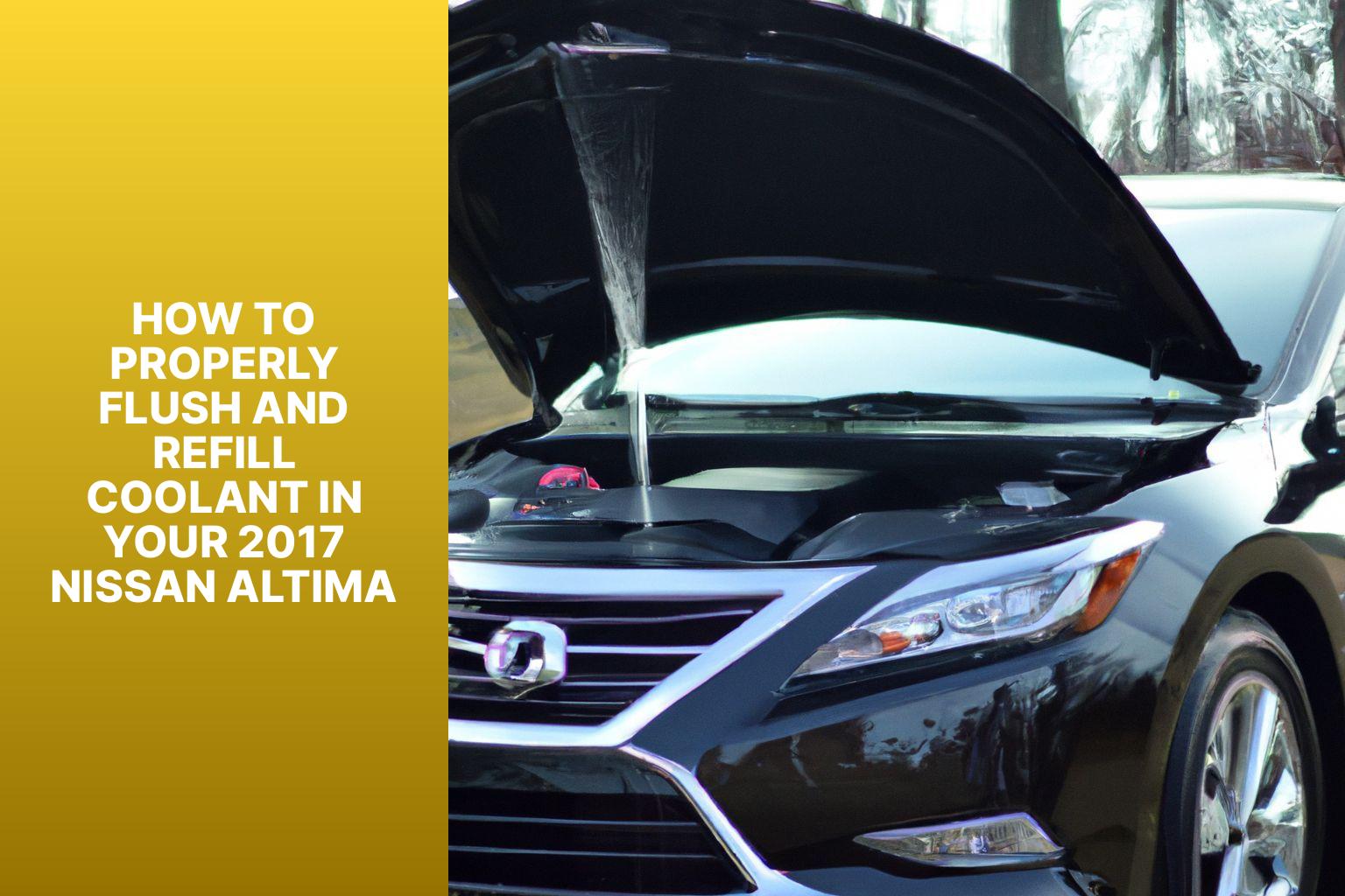 How to Properly Flush and Refill Coolant in Your 2017 Nissan Altima - Choosing the Right Coolant: 2017 Nissan Altima Coolant Type Guide 