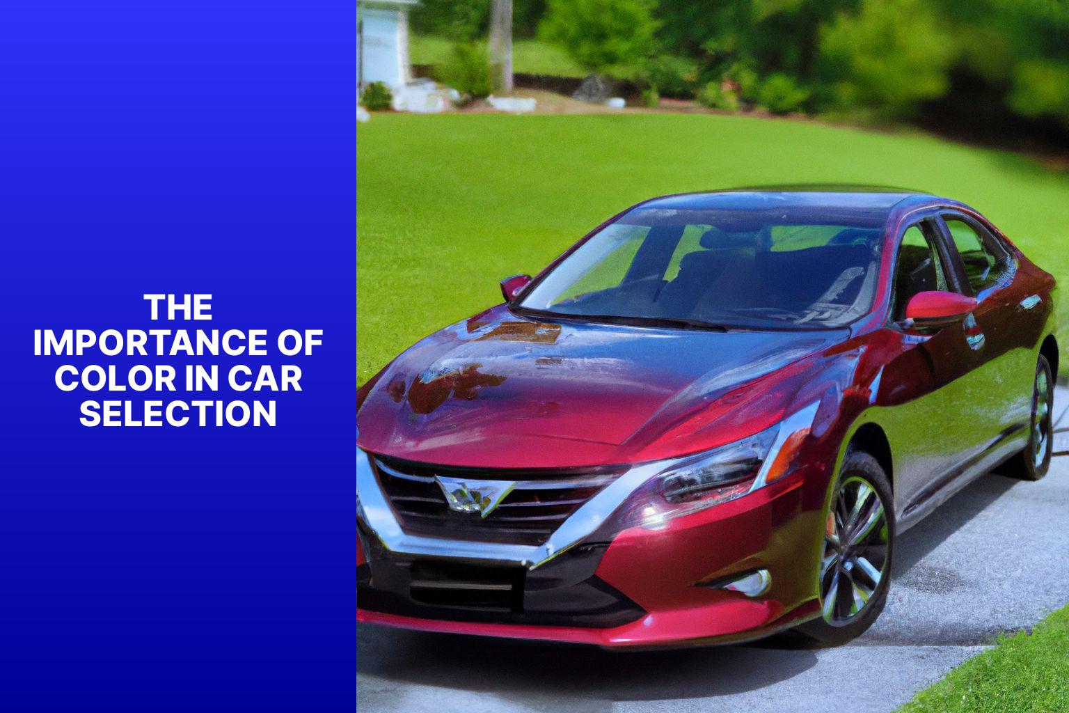 The Importance of Color in Car Selection - Expressing Style: 2020 Nissan Altima Color Options 